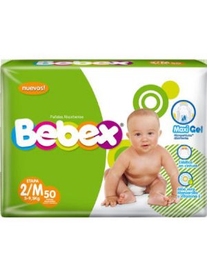 PAÑAL BEBEX ETAPA 2 X 50