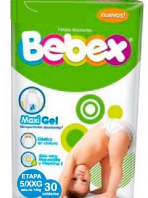 PAÑAL BEBEX ETAPA 5 X 30