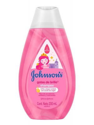 SHAMPOO JOHNSON GOTAS DE BRILLO x 200 ml.