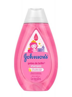 SHAMPOO JOHNSON GOTAS DE BRILLO x 400 ml.