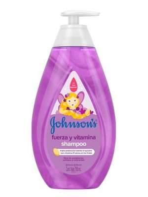 SHAMPOO JOHNSON FUERZA Y VITAMINA x 750 ml.