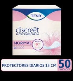 PROTECTORES DIARIOS TENA DISCREET NORMAL X  50