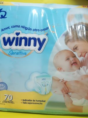 PAÑAL WINNY SENSITIVE ETAPA 2 X 70