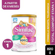 LECHE EN POLVO SIMILAC TOTAL CONFORT 1 X 820 GR