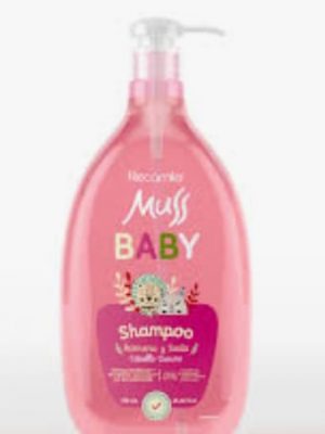 SHAMPOO MUSS BABY ROMERO Y SEDA x 750 ml.