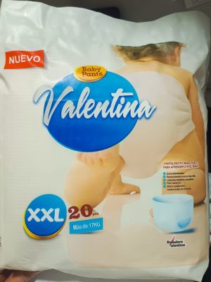 PAÑAL PANTS VALENTINA ETAPA 6 / XXL X 20