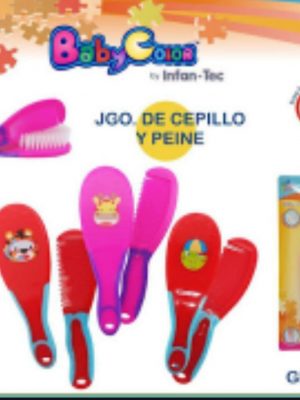 CEPILLO Y PEINE BABY COLOR ref. 5187