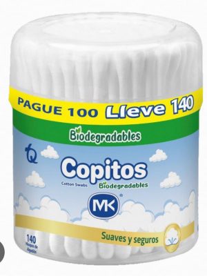 COPITOS MK BIODEGRADABLES PAGA 100 LLEVA  140