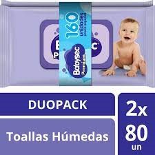 TOALLITAS HUMEDAS BABYSEC x 160 (80+80)