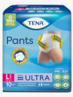 PAÑAL ADULTO PANTS TENA ULTRA TALLA L X 10