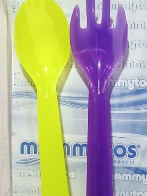 CUCHARA Y TENEDOR MOMMYTOS ref.  2041 – 2