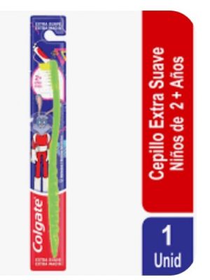 CEPILLO DE DIENTES COLGATE KIDS EXTRA SUAVE  2+