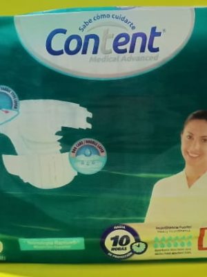 PAÑAL ADULTO CONTENT MEDICAL ADVANCED TALLA L x 16