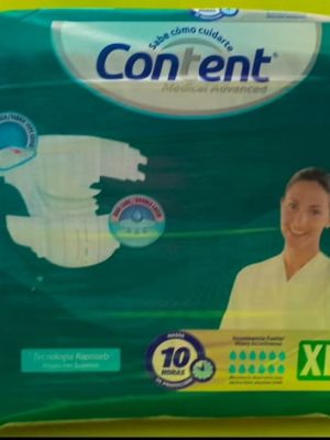 PAÑAL ADULTO CONTENT MEDICAL ADVANCED TALLA XL x 16