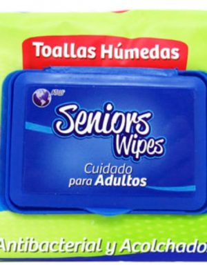 TOALLITAS HUMEDAS PARA ADULTO SENIORS WIPES X 50