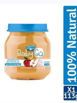 COMPOTA BABY GU MANZANA X 113 GR