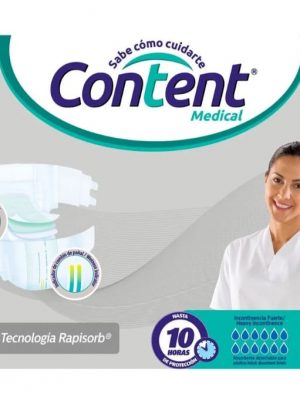 PAÑAL ADULTO CONTENT MEDICAL TALLA L x 21